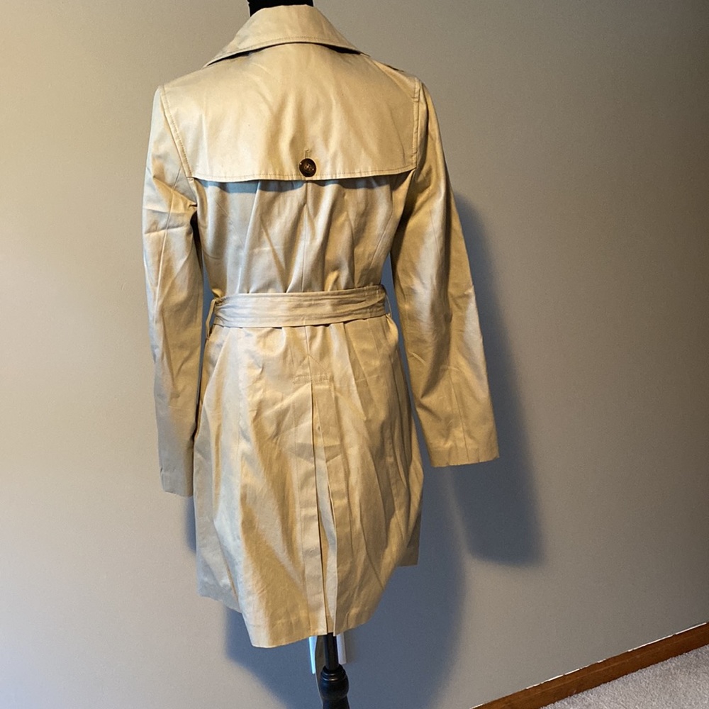 Double Button Trench Coat - image 2